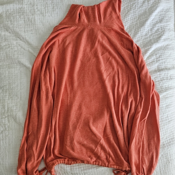 Free People Optimistic Linen Blend Sweater L - Picture 4 of 8